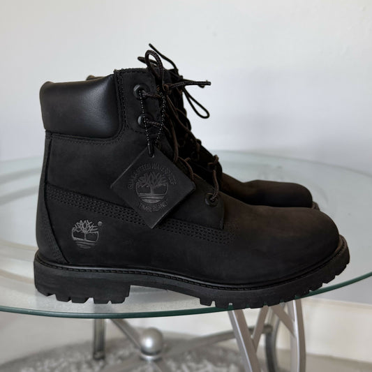 Black Timberland Waterproof Suede Boots