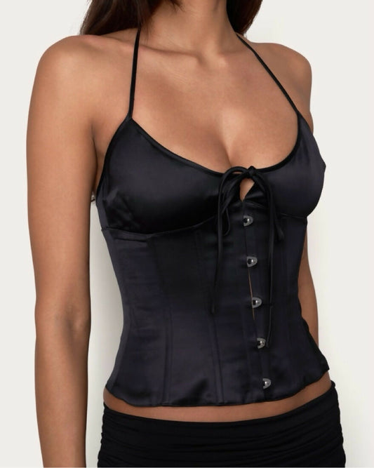 Guizio Black Martini Corset