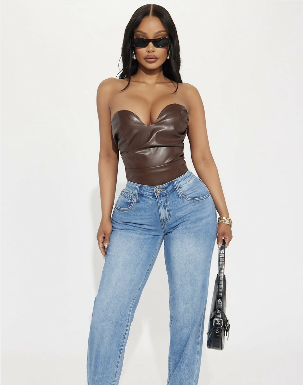 Brown Bodysuit