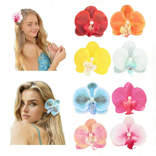 Orchid Hair Clip