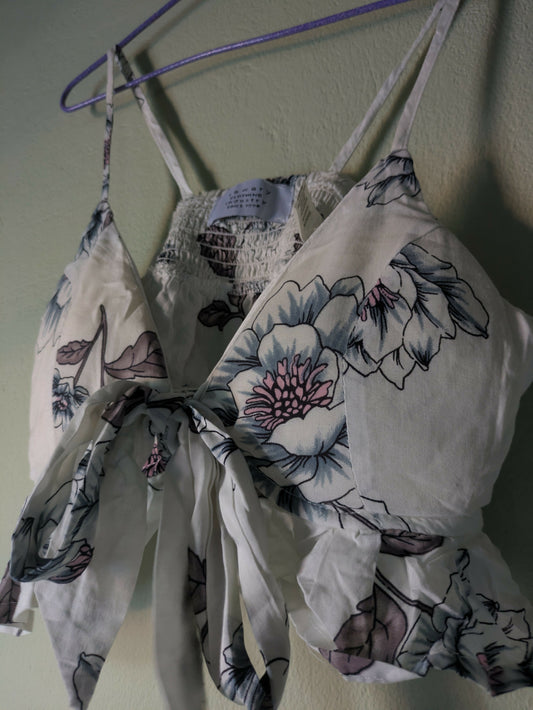 Tie Front Bralette Top