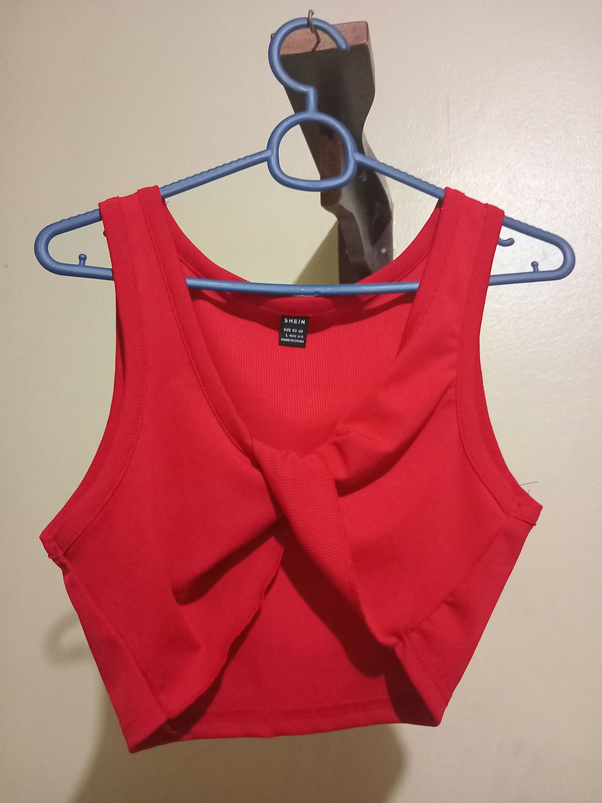 Criss Cross Crop Tank Top