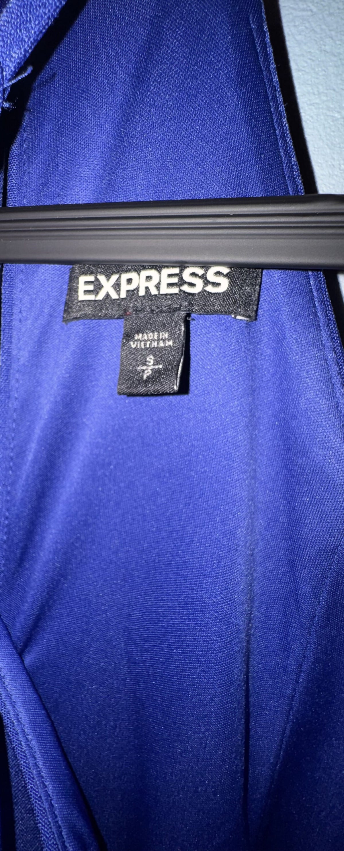 Blue cocktail dress