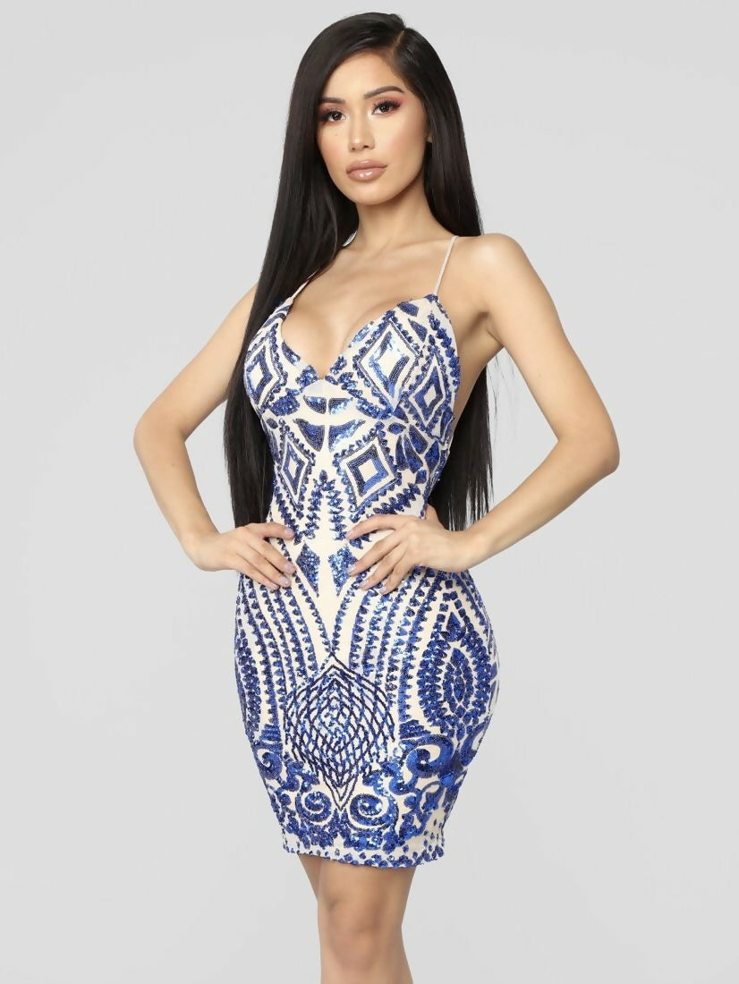 (NEW) Remix Sequin Dress