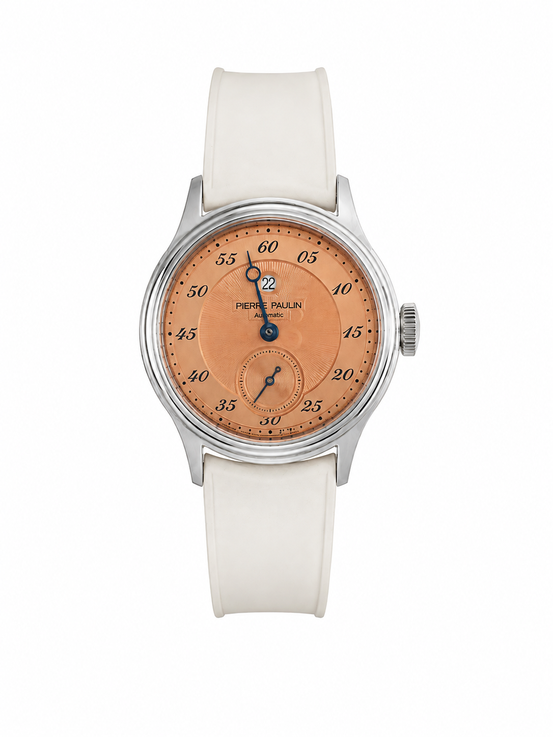Pierre Paulin Salmon Dial Mechanical Dress Watch