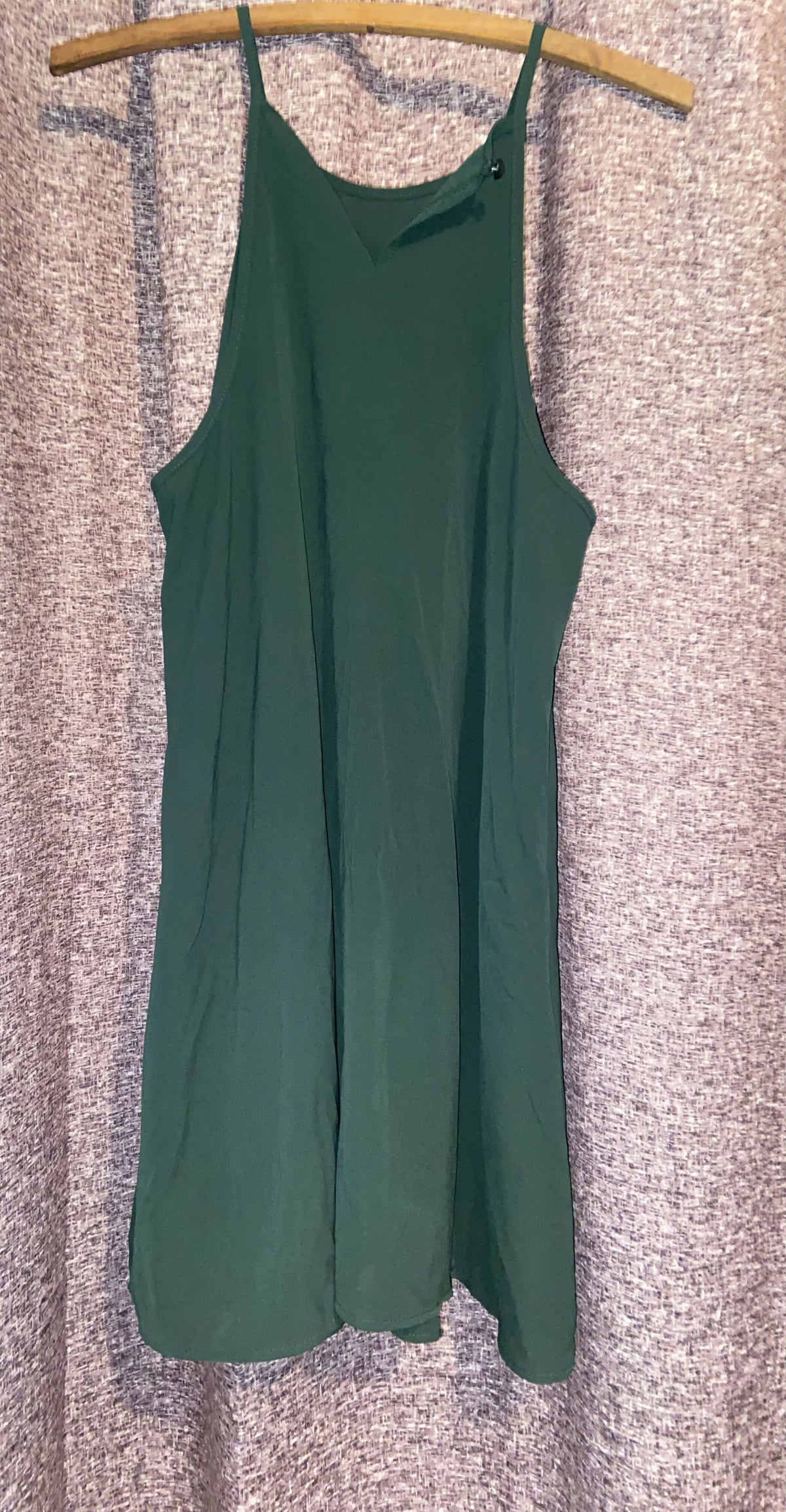Casual Dark Green Dress