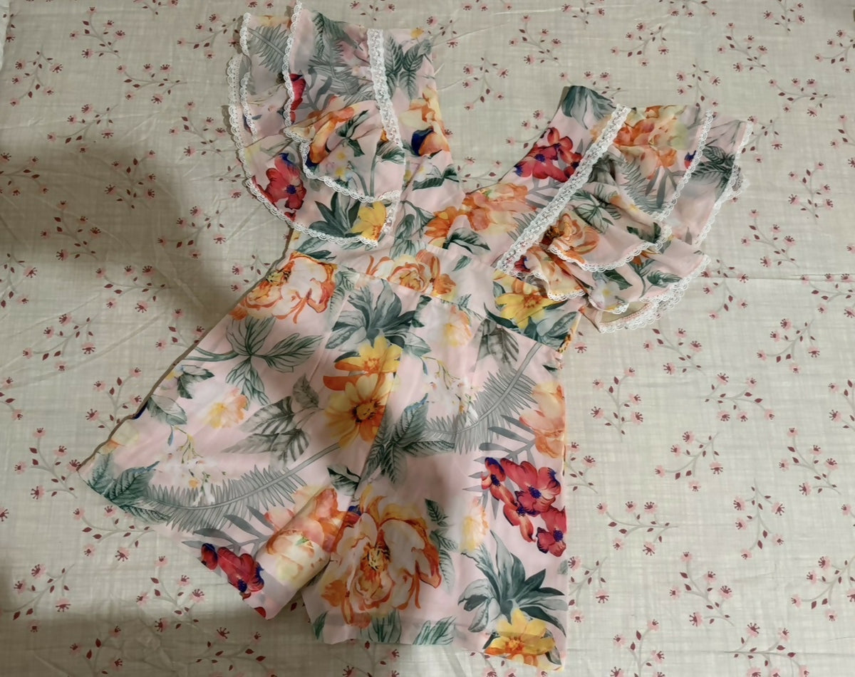 Floral Romper
