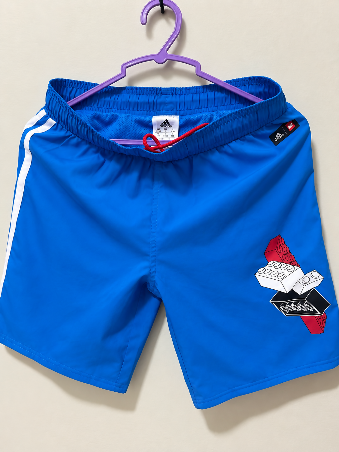 Boys Adidas Swim Shorts x Lego