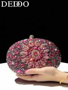 OVAL CLUTCH BAG