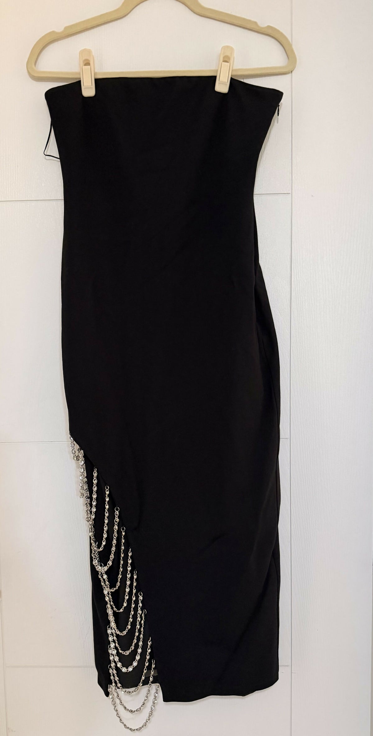 NBD Dana Midi Dress in Black