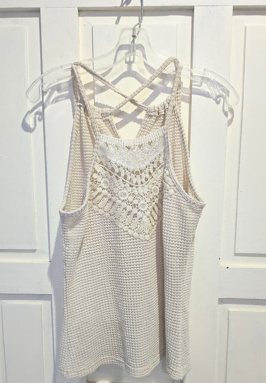 Knit halter top