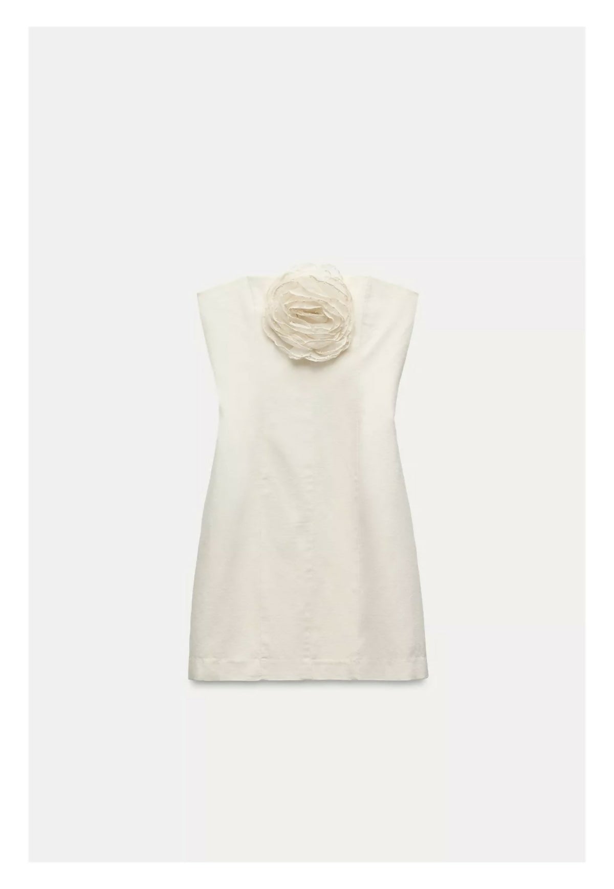 Zara Strapless Floral Dress