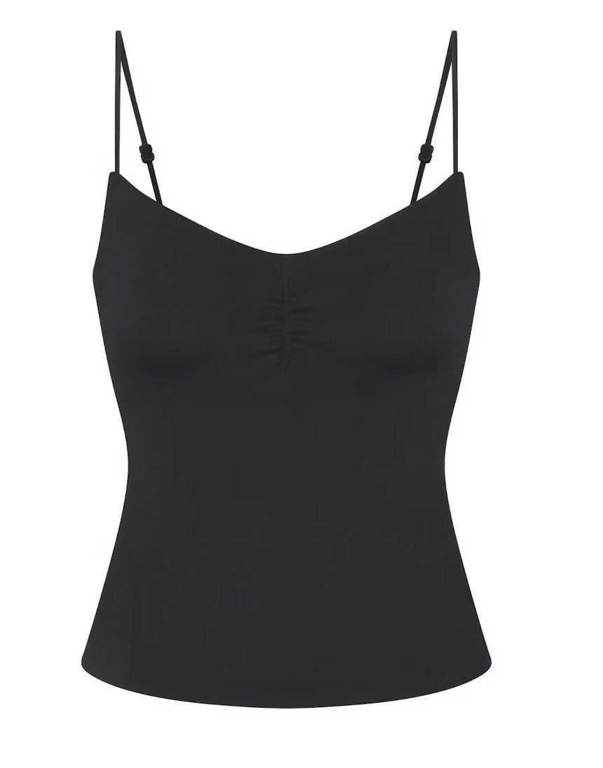 NikeSKIMS Matte Shirred Front Tank