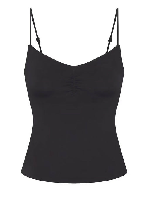 NikeSKIMS Matte Shirred Front Tank