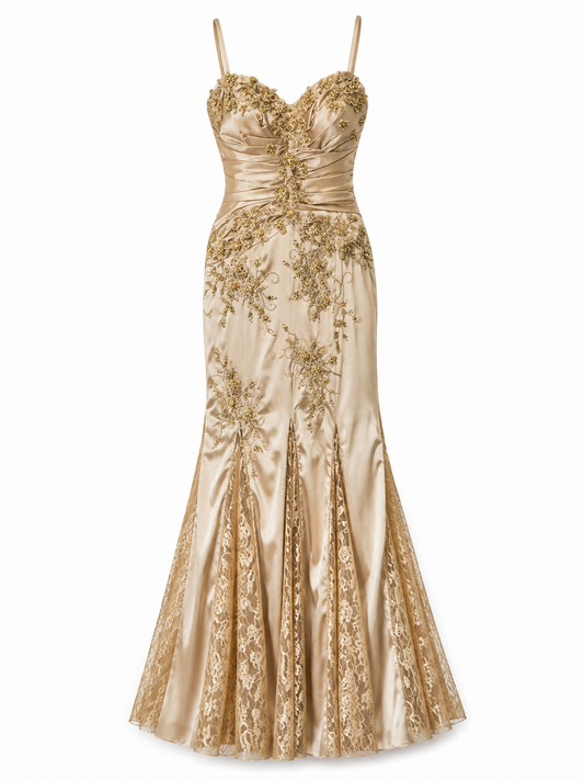 New Yve London Sequined Gown