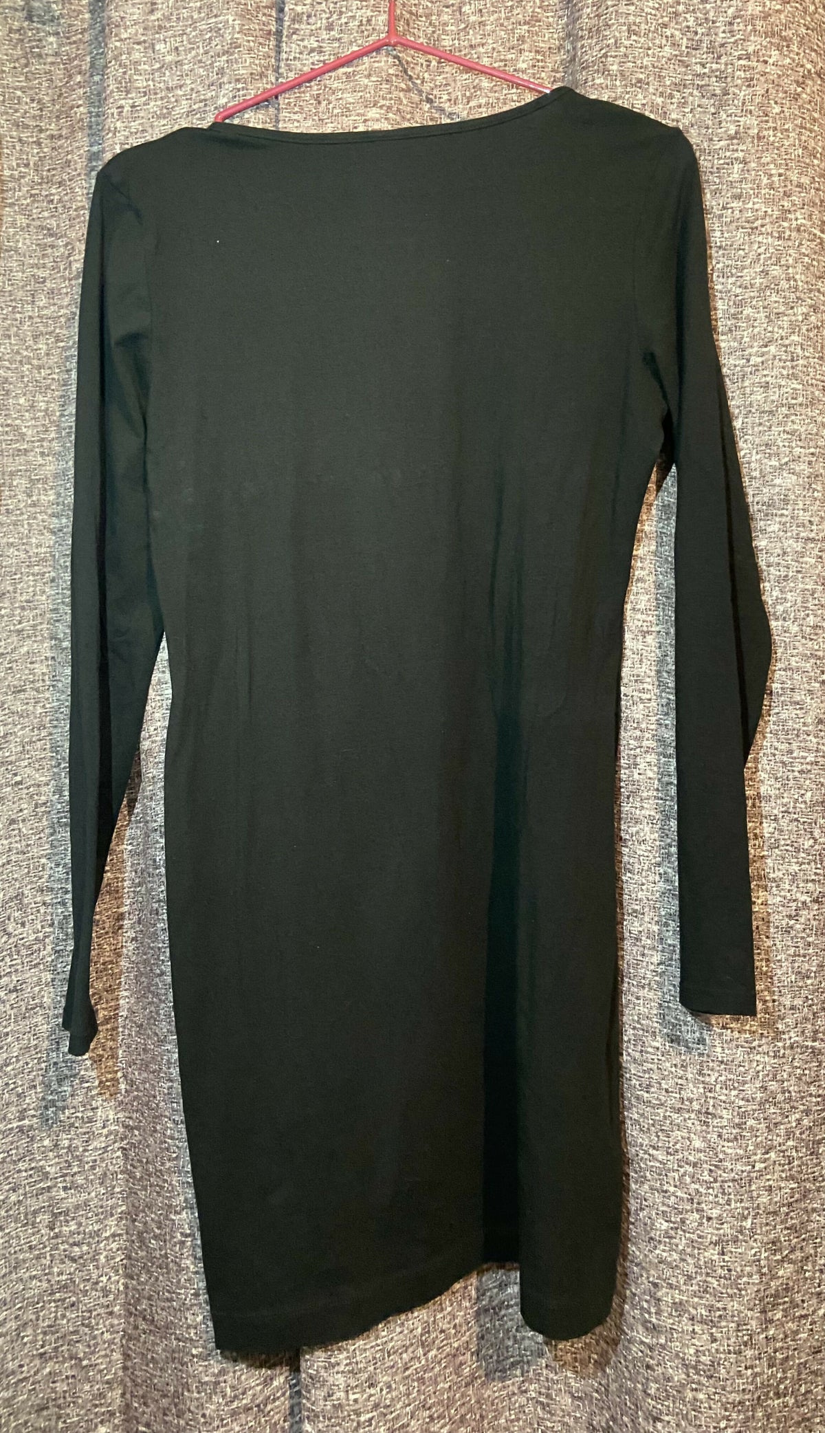 H&M Basic Long Sleeved Black Dress