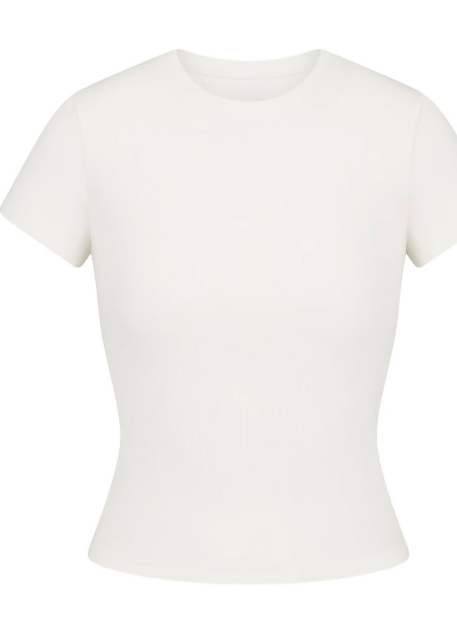 Skims Cotton Rib Tee