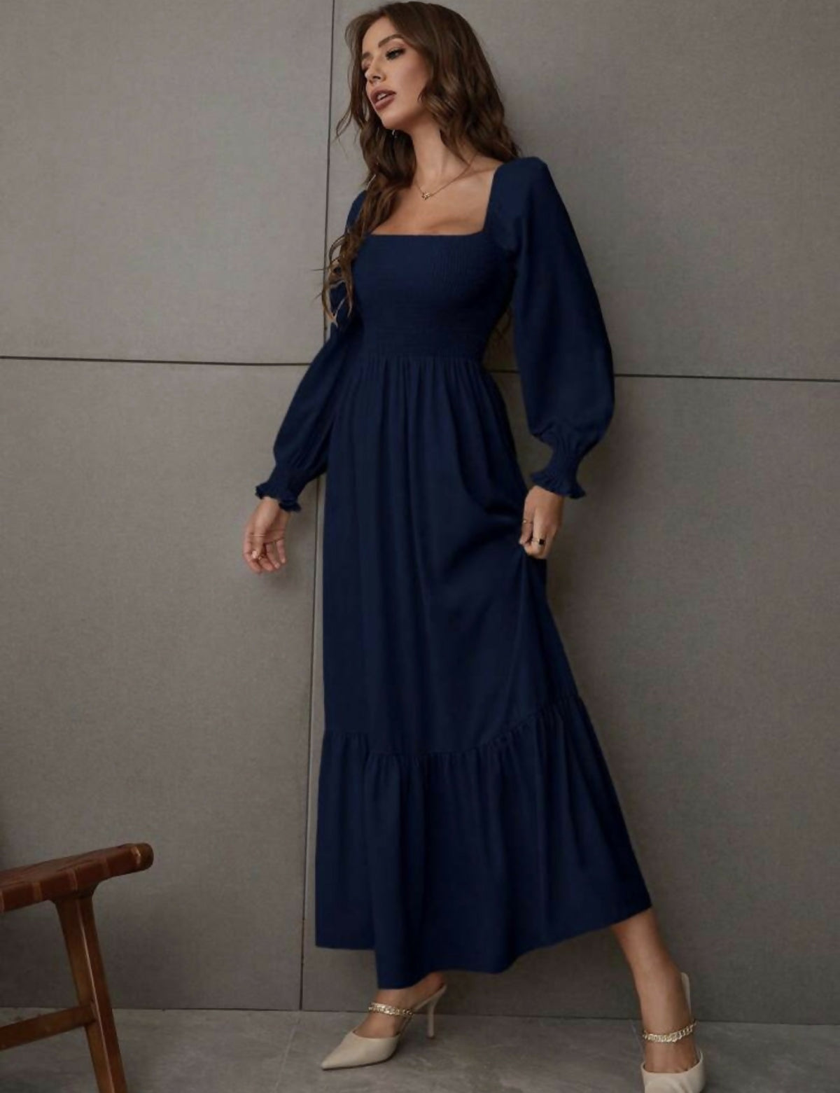 Pre-Loved Navy Blue Dress