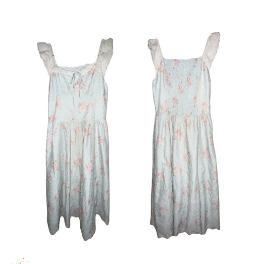Baby Blue Cottagecore Dress