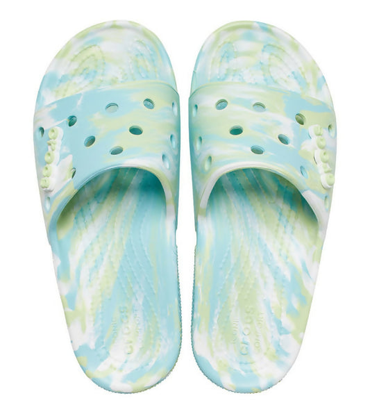 (NEW) Crocs Classic Marbled Slide