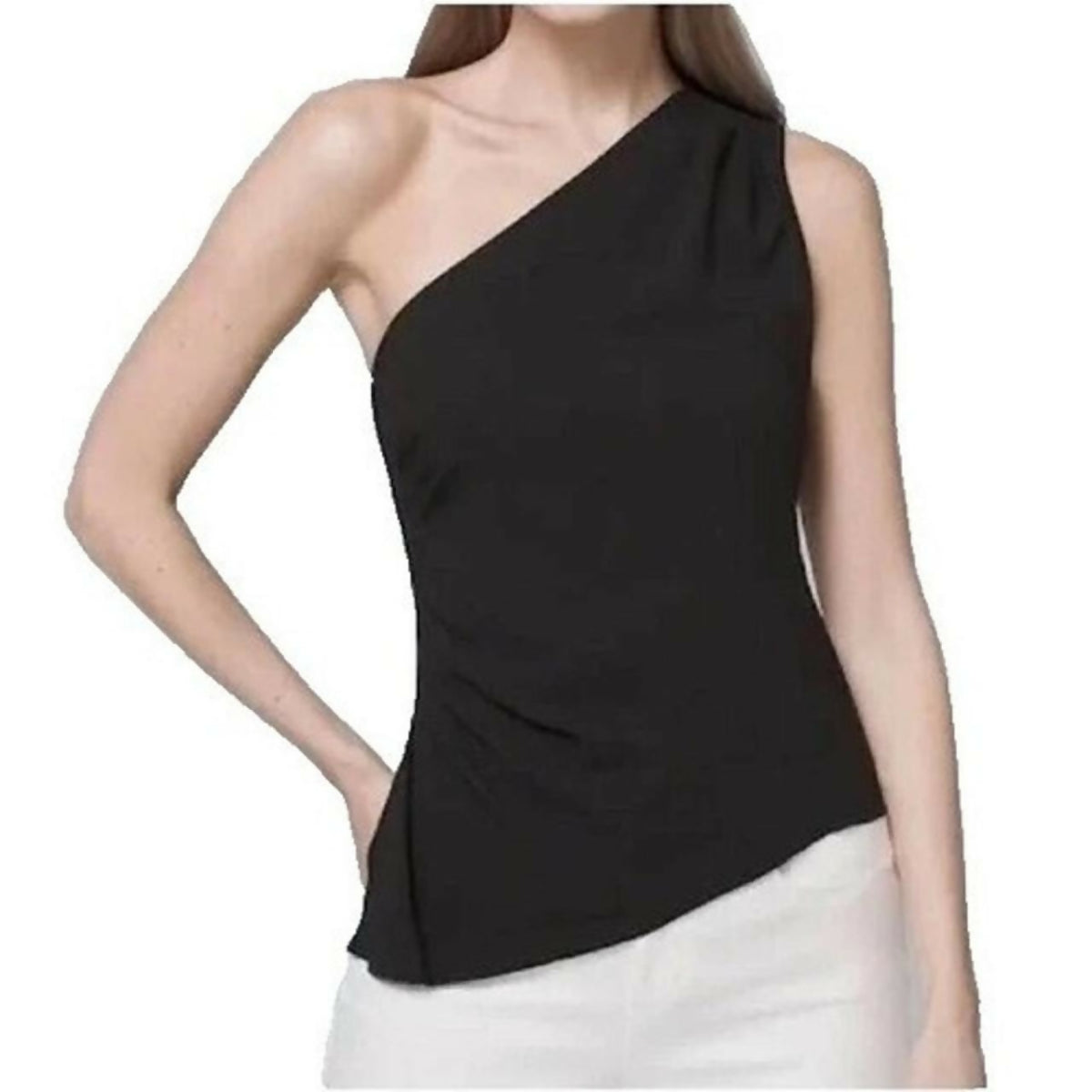 White House Black Market One-Sided Top