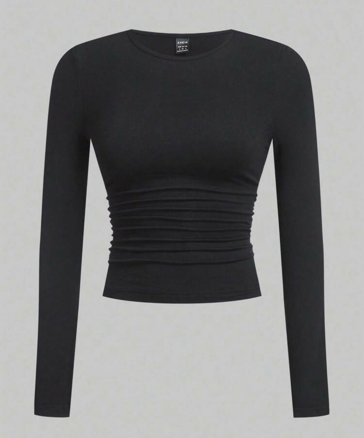 Ruched Long Sleeve Tee