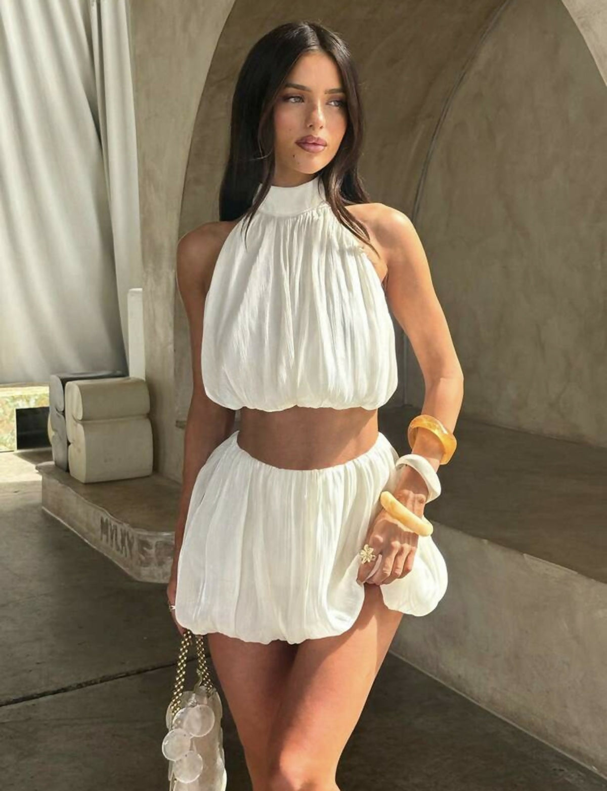 SHEIN Bubble set