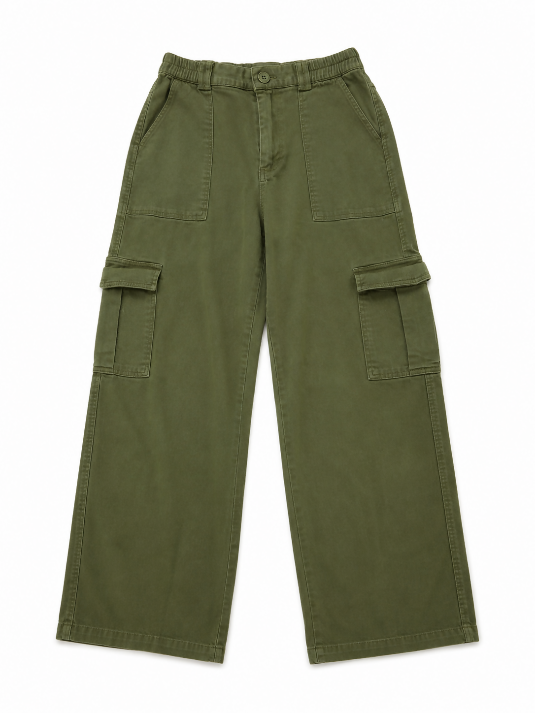 Olive Green Cargo Pants