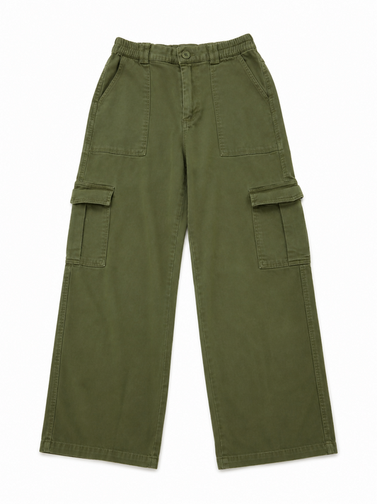 Olive Green Cargo Pants