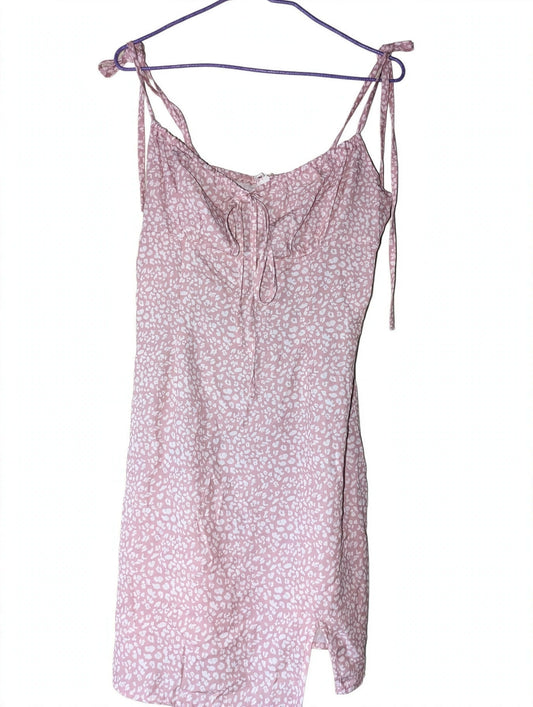 Pink Animal Print Dress