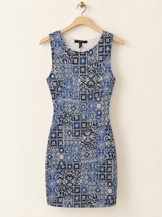 Forever 21 Porcelain Blue Dress